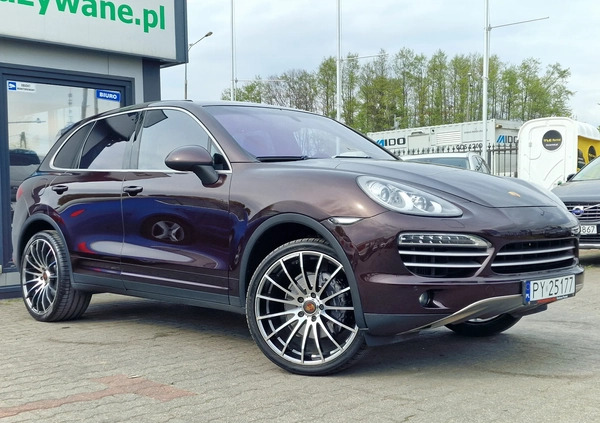 Porsche Cayenne cena 134900 przebieg: 226200, rok produkcji 2014 z Sława małe 704